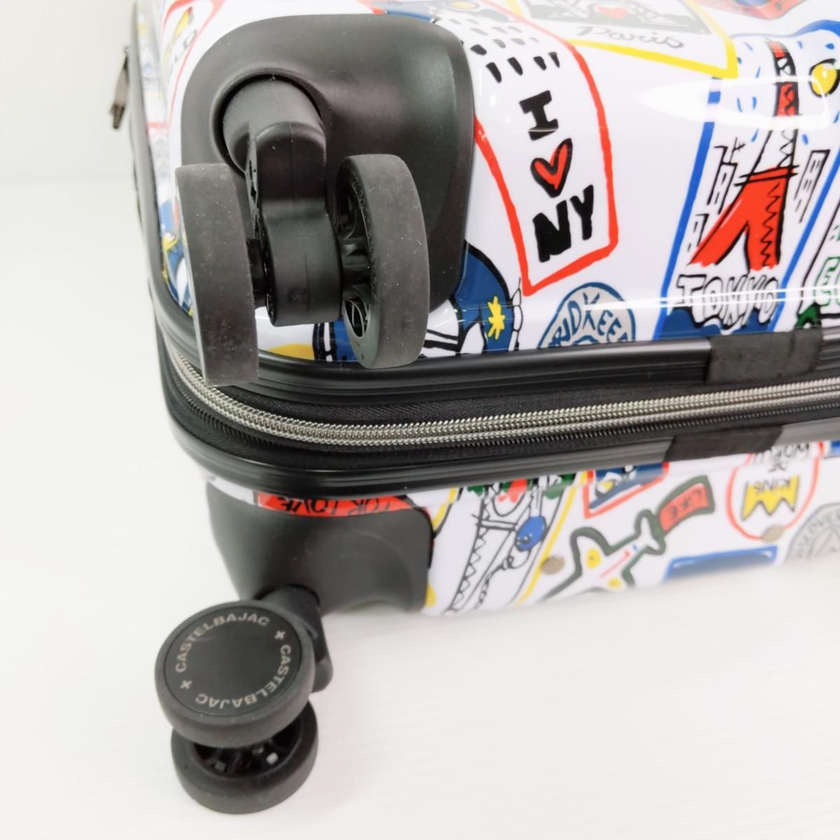 品】CASTELBAJAC カステルバジャック アウトレット スーツケース総柄