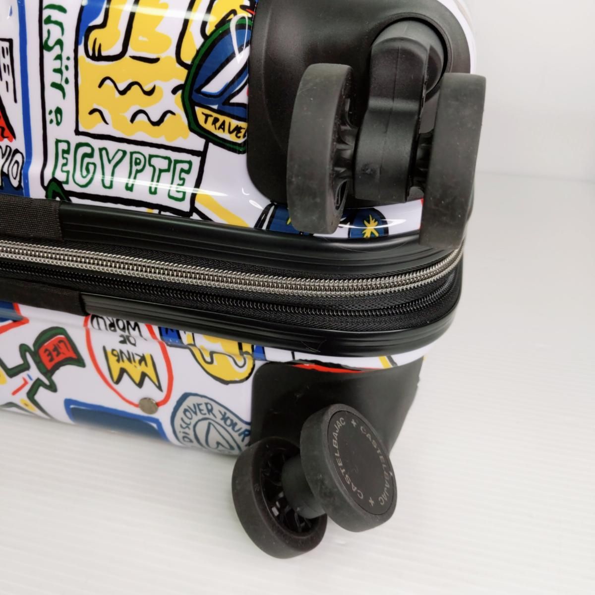 品】CASTELBAJAC カステルバジャック アウトレット スーツケース総柄