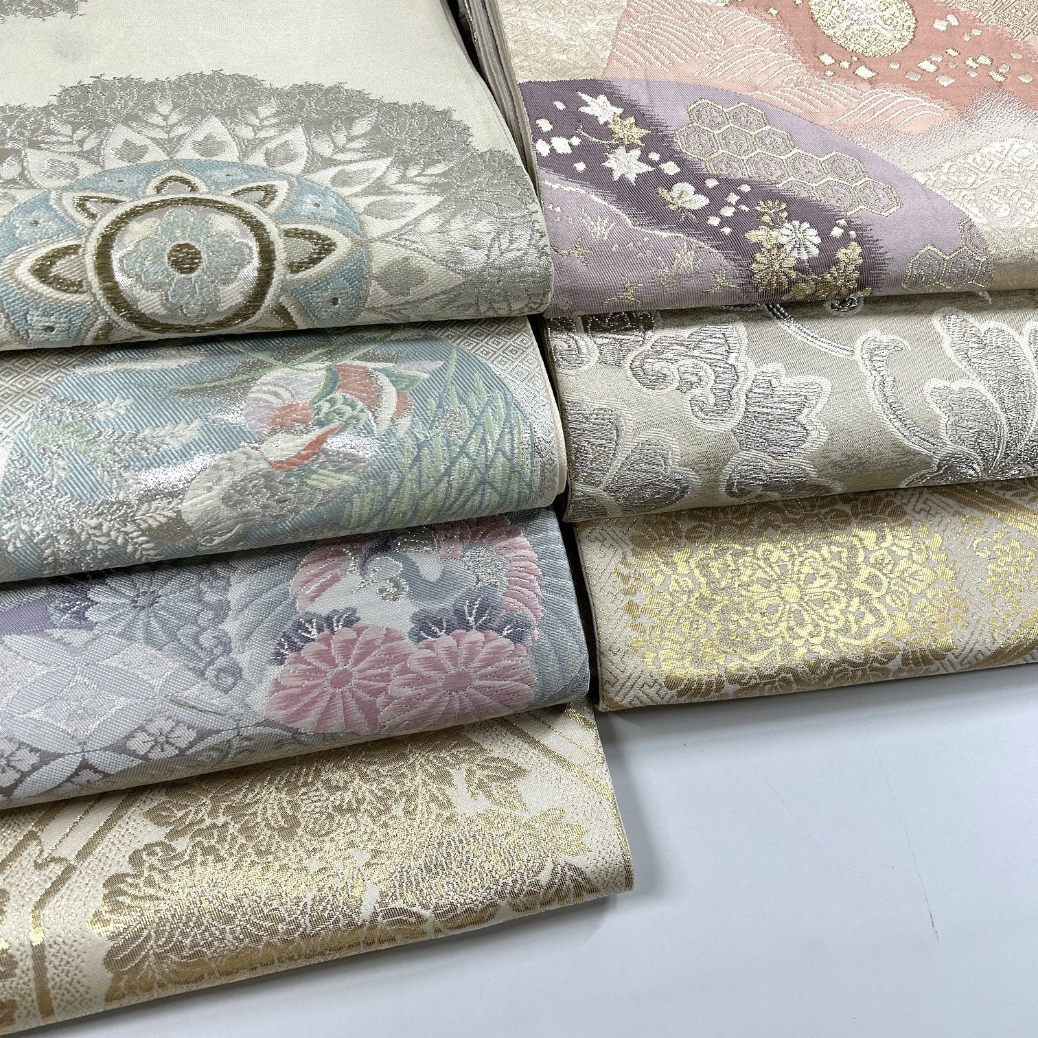 袋帯23本セット　まとめ売り　素材用　リメイク用 着付け練習 袋帯23本セット まとめ売り 素材用 リメイク用 着付け練習 袋帯23本