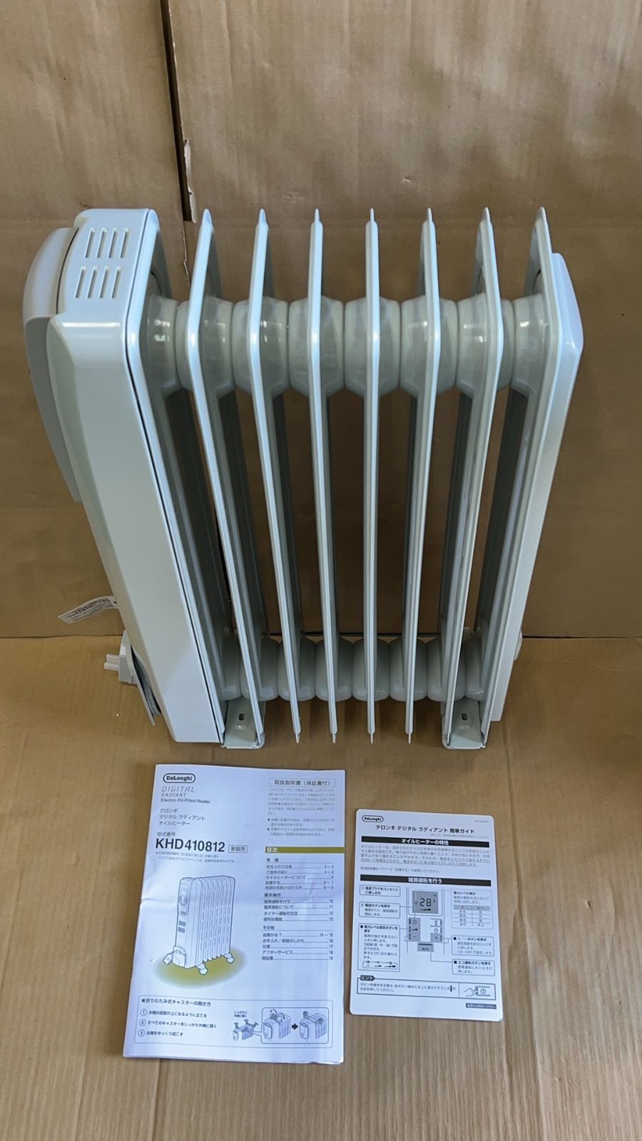 デロンギ オイルヒーター KHD410812-GC**4418474 B09BTVD3HG - メルカリ