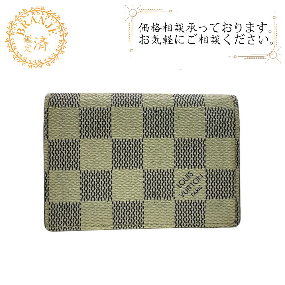 【新品未使用】LOUISVUITTON アンヴェロップ カルト ドゥ ヴィジット LV☆アンヴェロップ・カルト ドゥ ヴィジット〈ノワール〉 (Louis