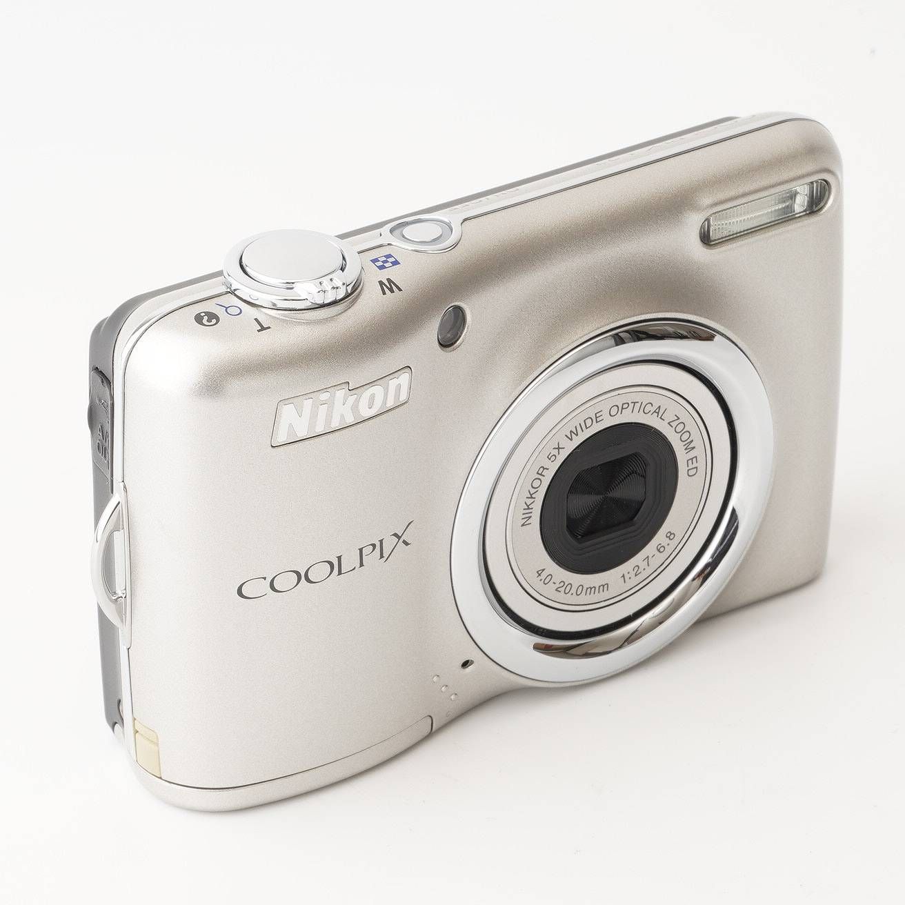 ニコン Nikon COOLPIX L23 シルバー 5x 光学ズーム - メルカリ