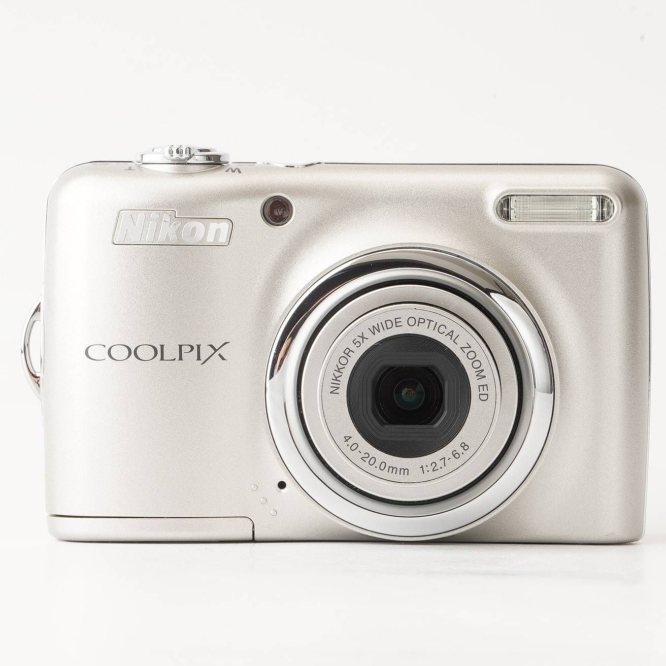 Nikon COOLPIX シルバー 3倍光学ズーム ニコン Nikon COOLPIX L23 シルバー 5x 光学ズーム - メルカリ
