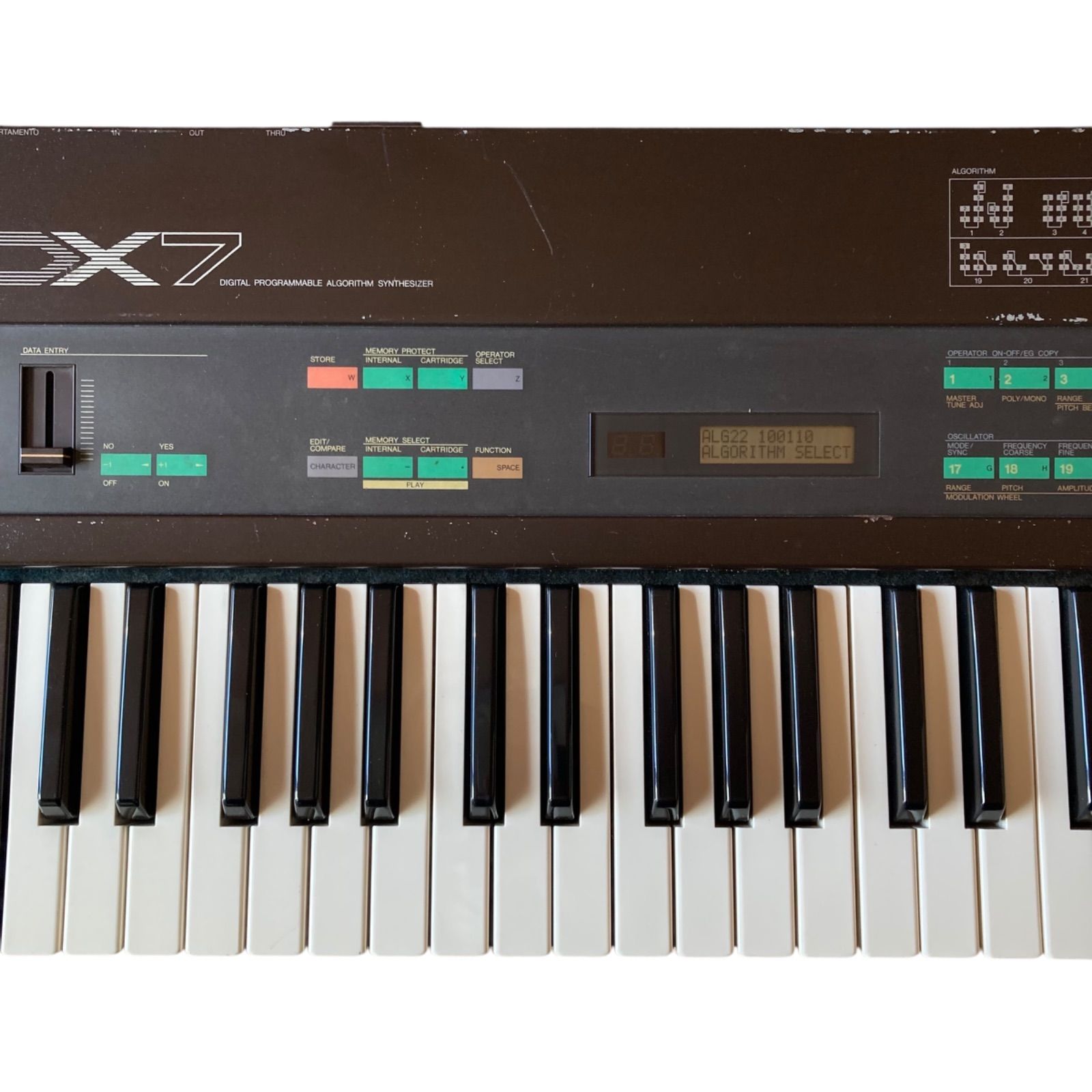 YAMAHA DX7 シンセサイザー 音出し確認済み - メルカリ