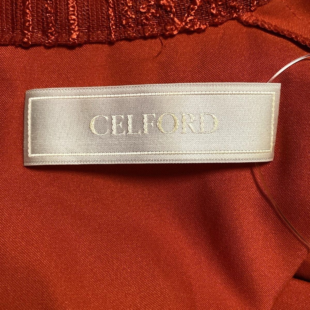 CELFORD(セルフォード) ワンピース サイズ36 S レディース - レッド