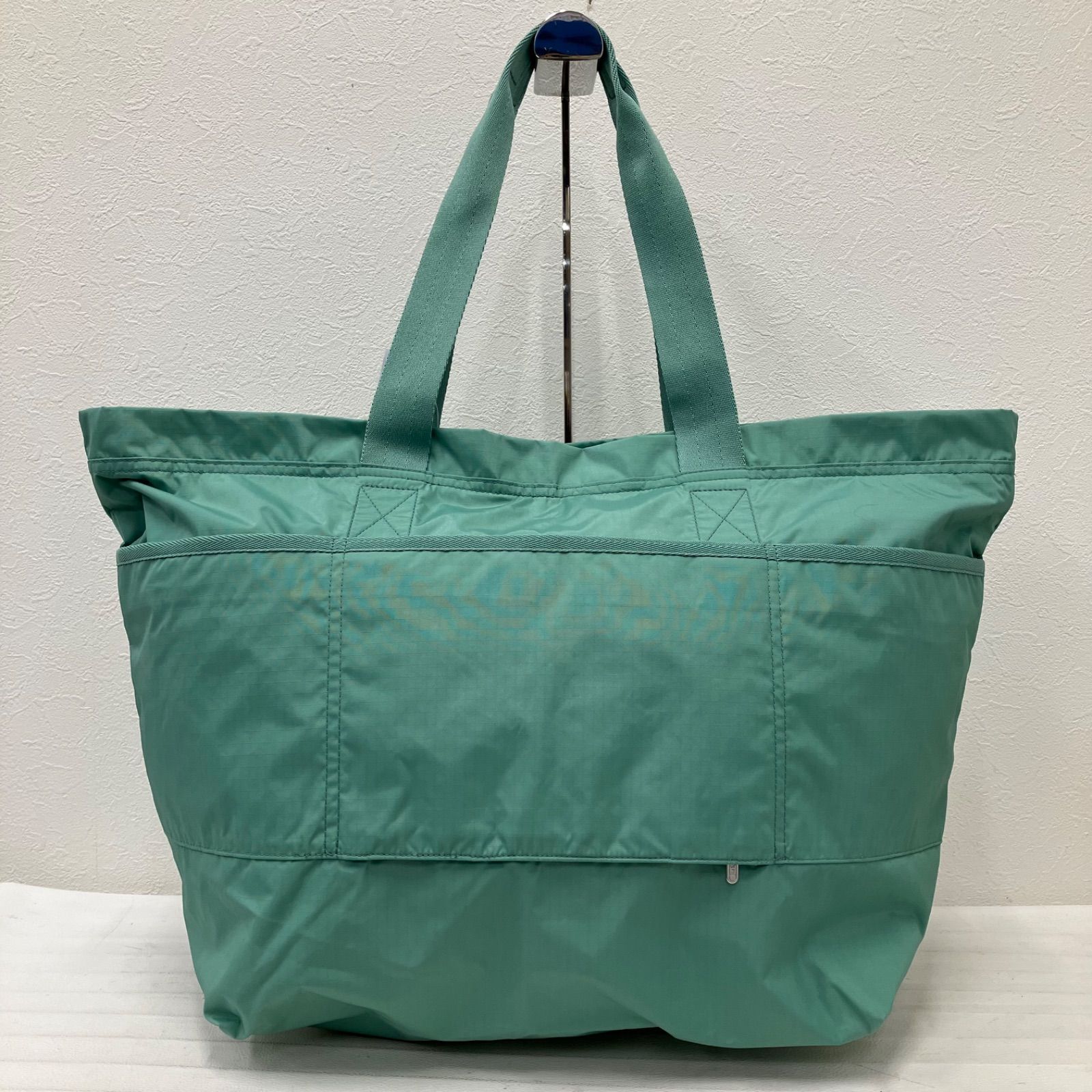 廃盤 美品レア レスポートサック キャリーオン ドット ボストンバッグ 青 緑 廃盤 美品レア レスポートサック キャリーオン ドット ボストンバッグ