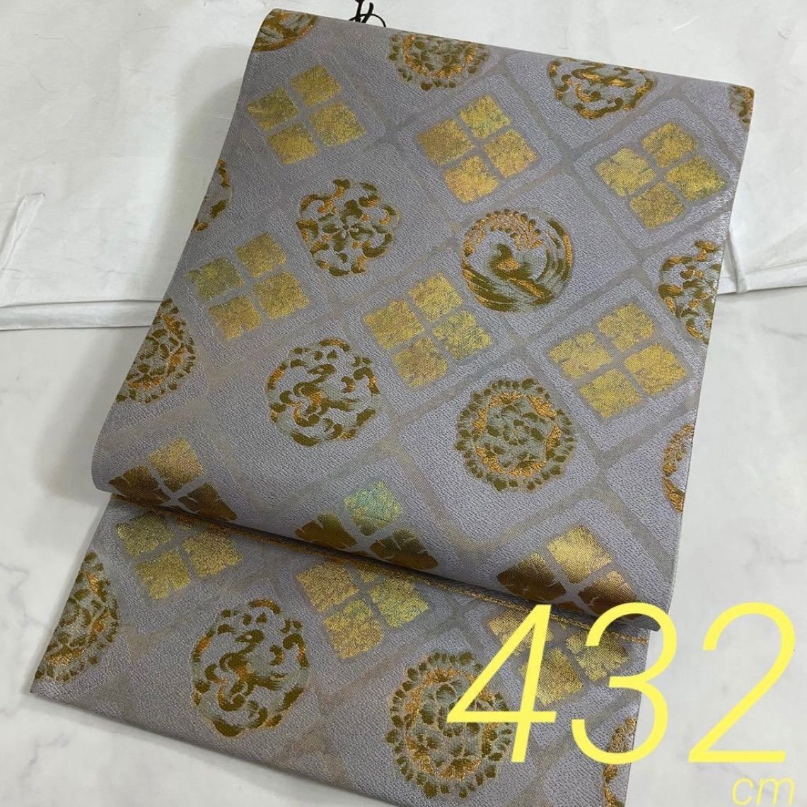 ◇kimono+one◇kimonoarisa◇厳選◇未使用同然◇本場縞大島紬◇仕付け