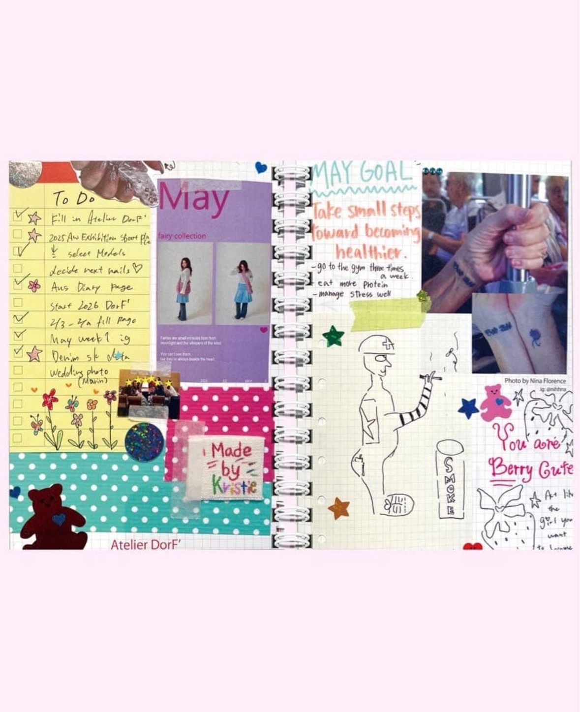 Atelier DorF' 加藤あいり 2026 スケジュール帳 - メルカリ