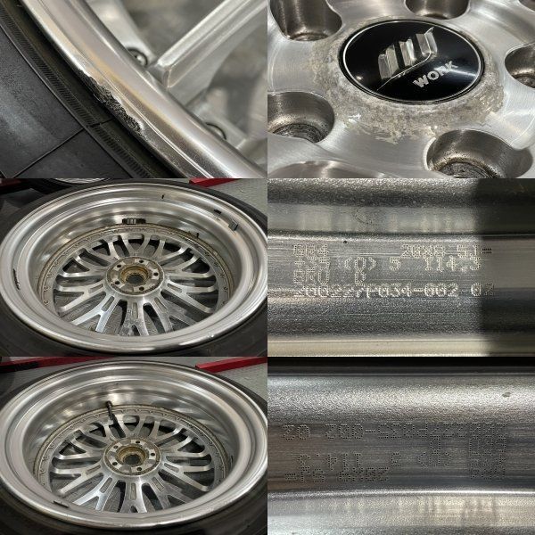YOKOHAMA AVID ENVigor 245/35R20 夏タイヤ WORK グノーシス GR204 GR4 