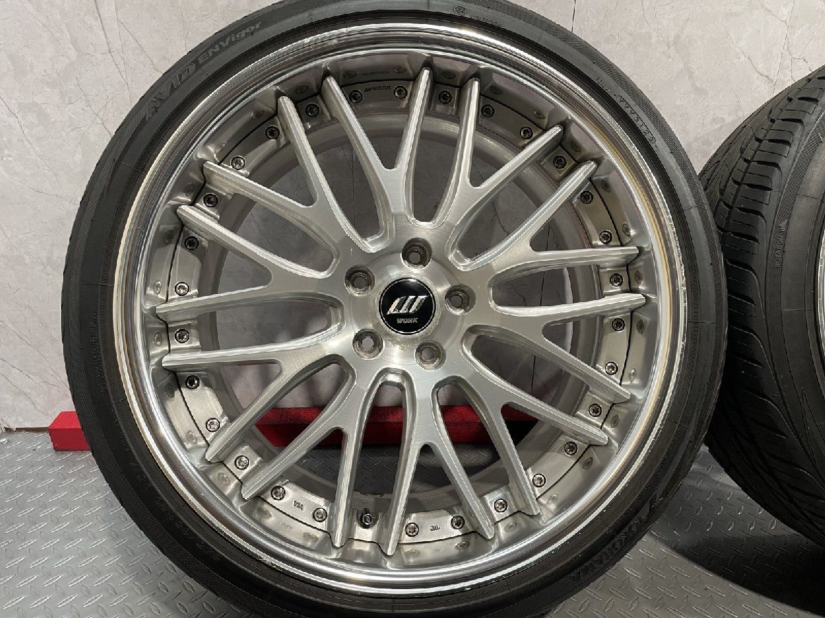 YOKOHAMA AVID ENVigor 245/35R20 夏タイヤ WORK グノーシス GR204 GR4