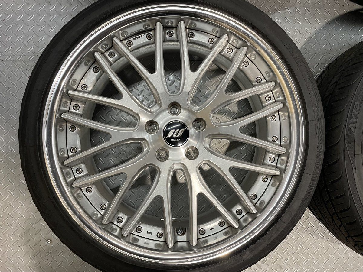 YOKOHAMA AVID ENVigor 245/35R20 夏タイヤ WORK グノーシス GR204 GR4 