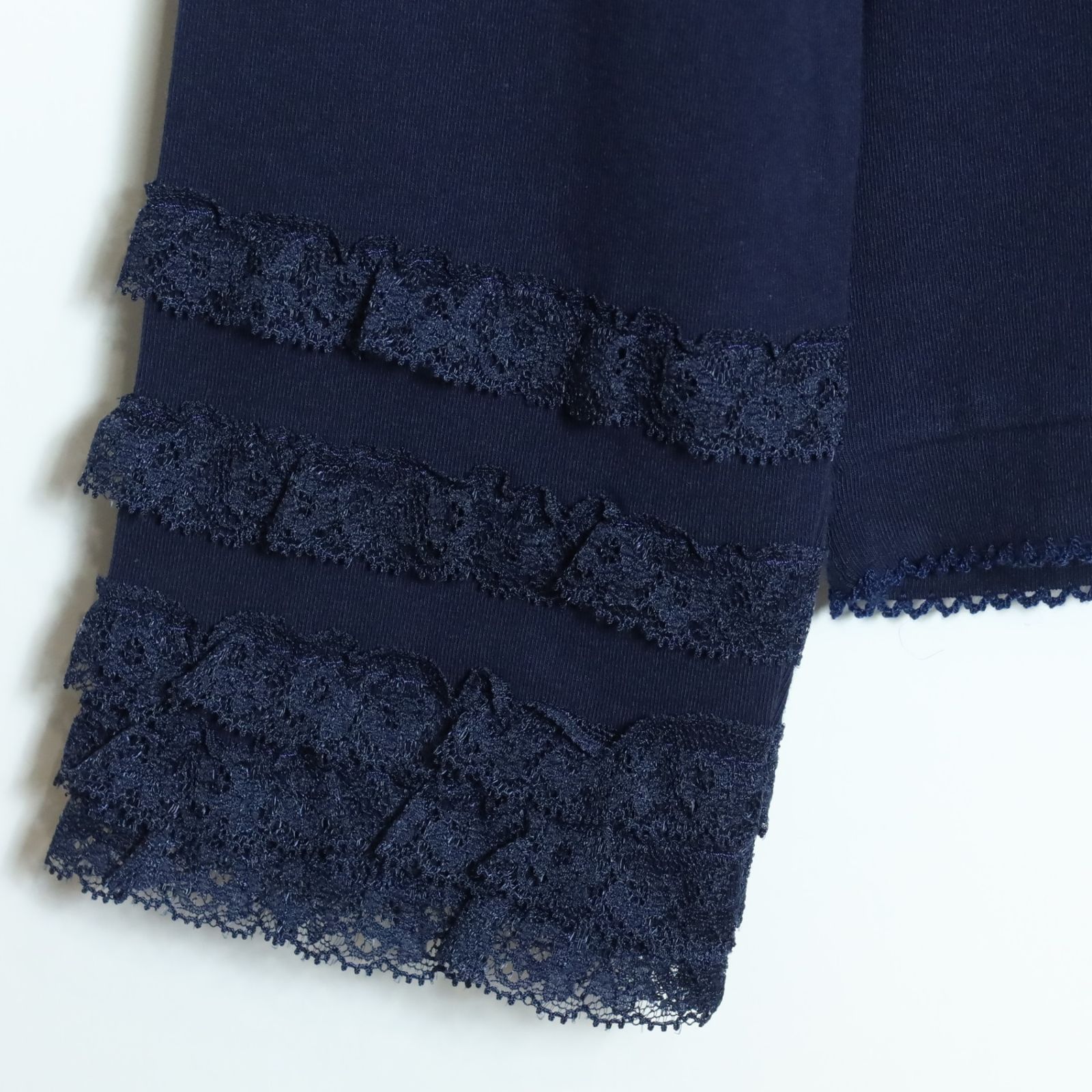 極美品】ピンクハウス☆段々フリルレース♪長袖カットソー 大きい