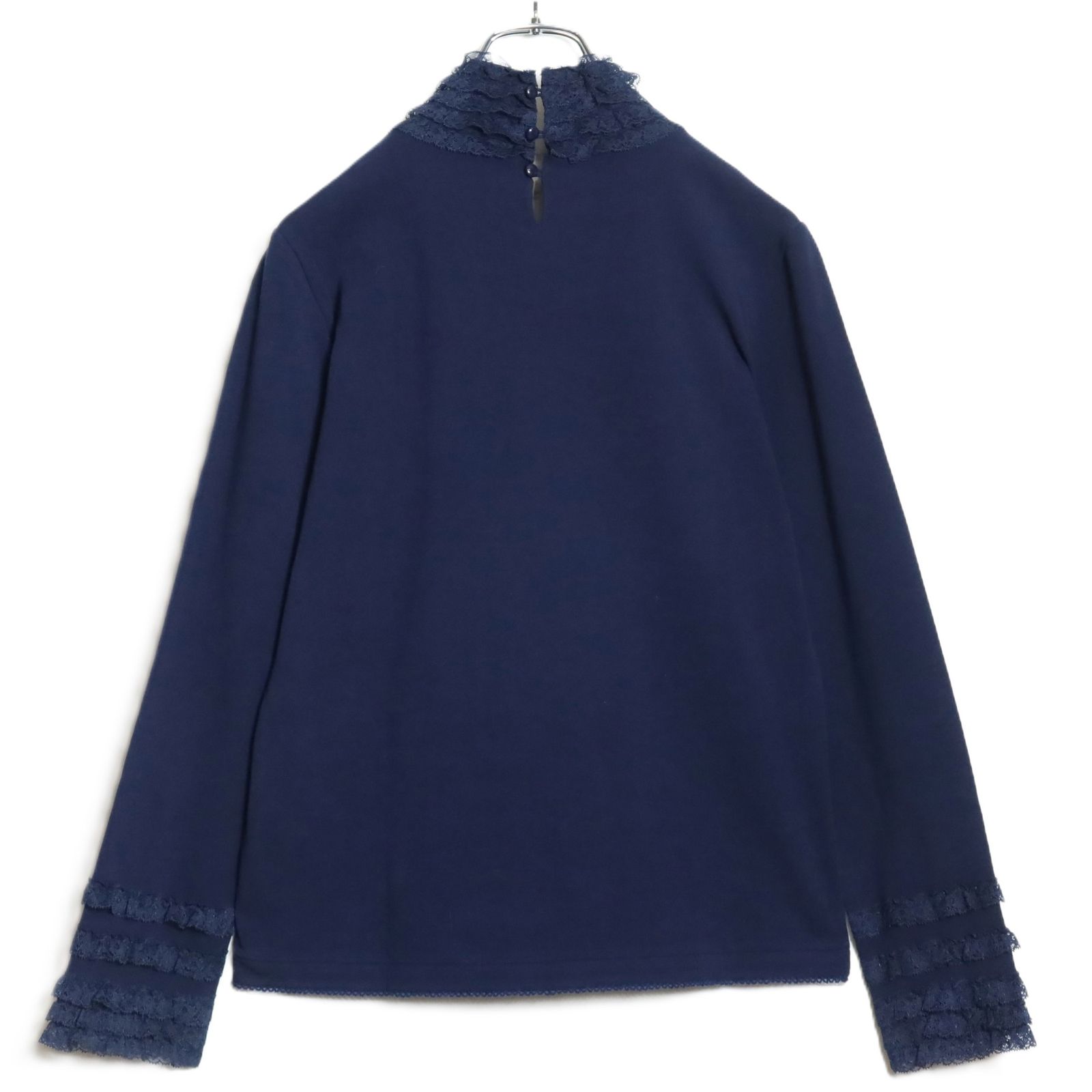極美品】ピンクハウス☆段々フリルレース♪長袖カットソー 大きい
