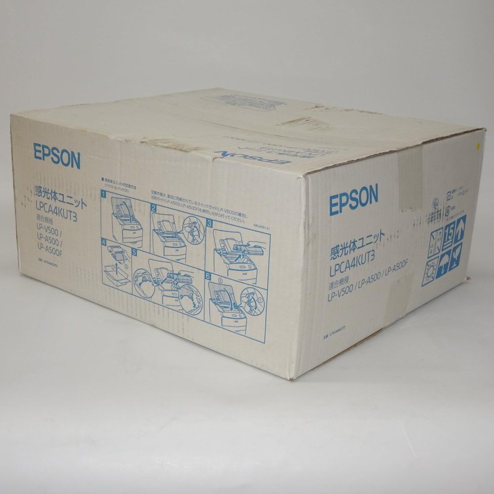 EPSON 感光体ユニット LPCA4KUT3 LP-A500/A500F/V500用 - メルカリ