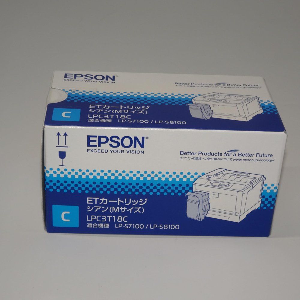 EPSON ETカートリッジ LPC3T18C シアン Mサイズ 6，500ページ LP-S7100