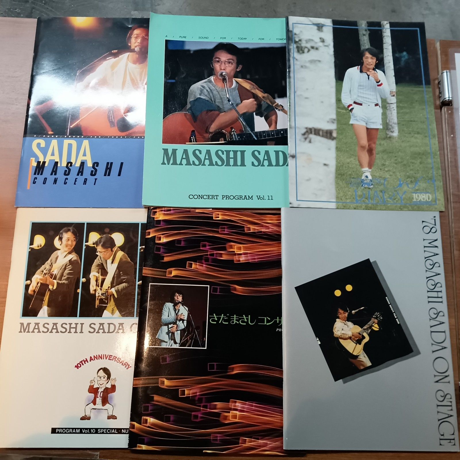 ☆さだまさし パンフレット+カレンダー 6冊セット/チラシ付◇PROGRAM 3