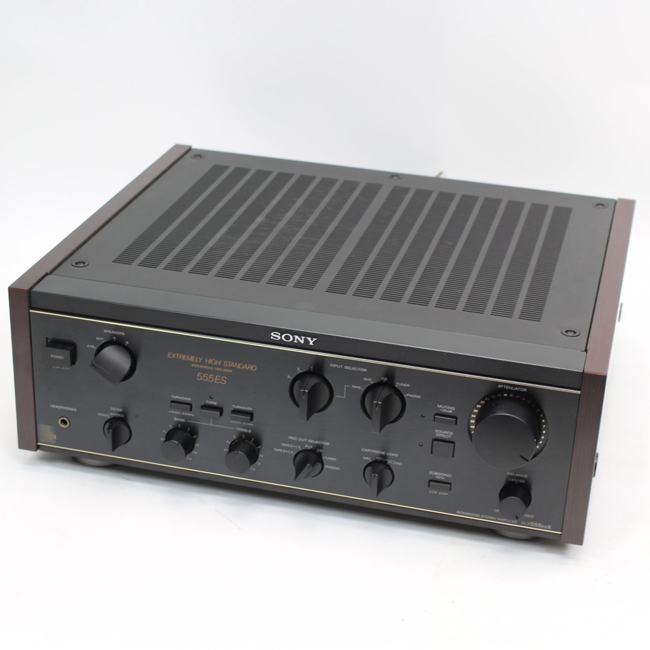 SONY　ＴＡーＦ５５５ＥＳ　プリメインアンプ　　動作確認品 SONY TA-F555ESの仕様 ソニー