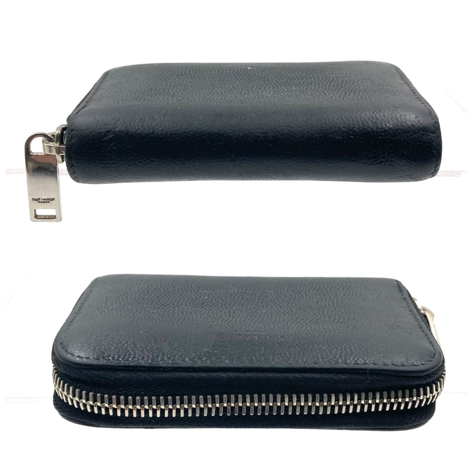 Saint Laurent Paris ケース 小銭入れ メンズ SAINT LAURENT PARIS サンローランパリ ジップアラウンド