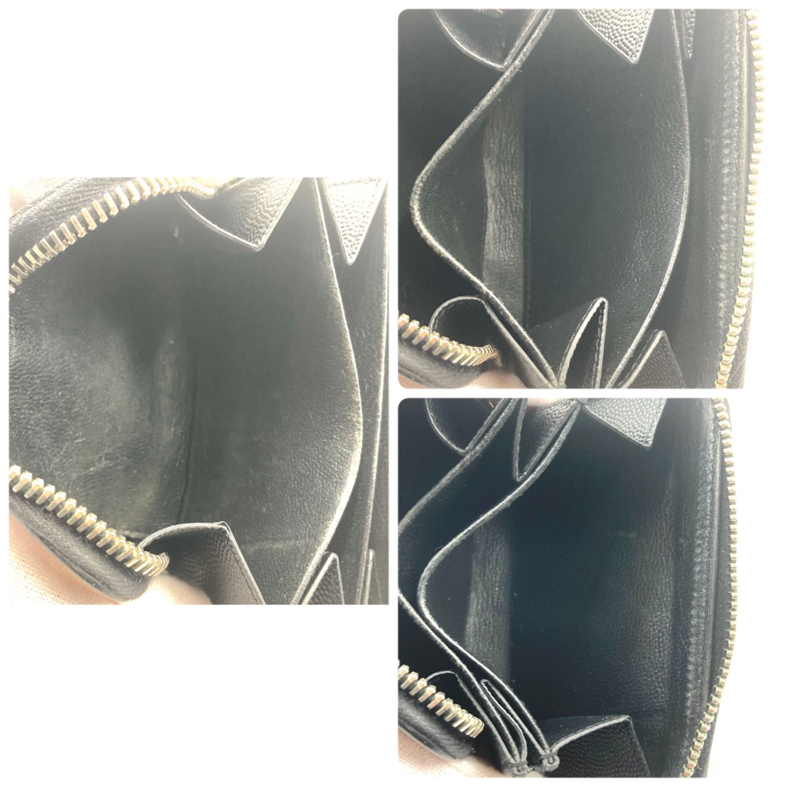 SAINT LAURENT PARIS サンローランパリ ジップアラウンド コインケース 