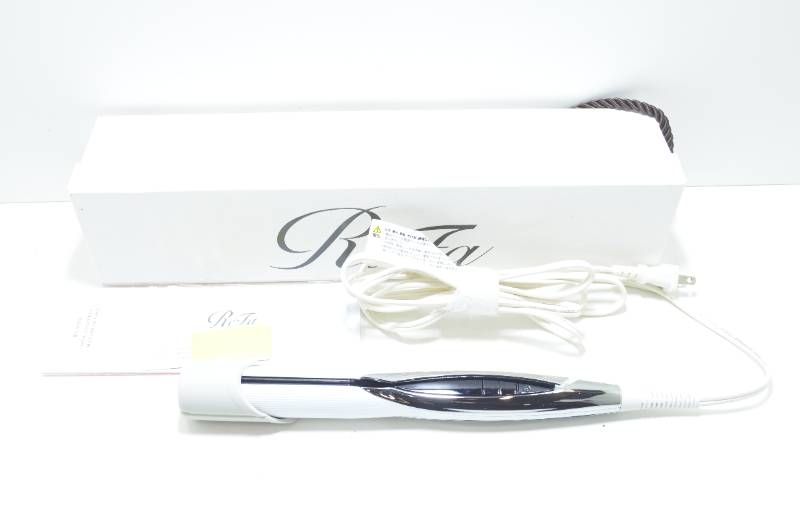 本物保証，格安 【送料無料】MTG ReFa リファ ストレートアイロン32mm RE-AC02A-RIW ホワイト ヘアアイロン 美容家電 ストレートヘアアイロン