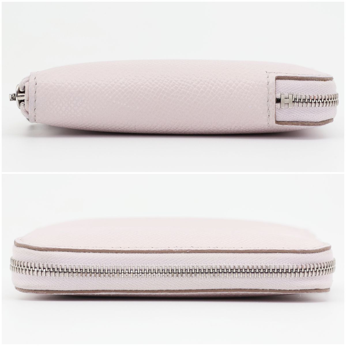 HERMES エルメス アザップ シルクイン コンパクト モーヴペール ヴォー