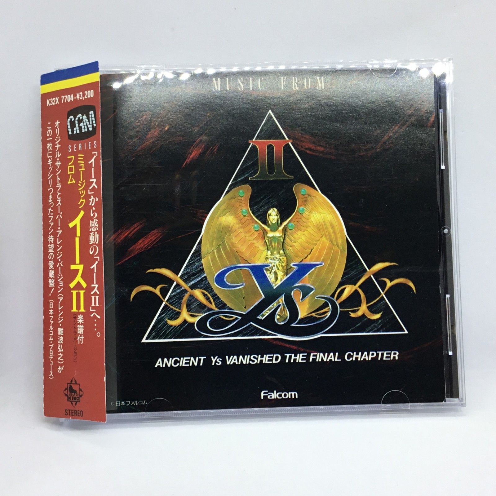 ○ステッカー付◇ミュージック・フロム・イース2 (CD) K32X7704 / Ys 