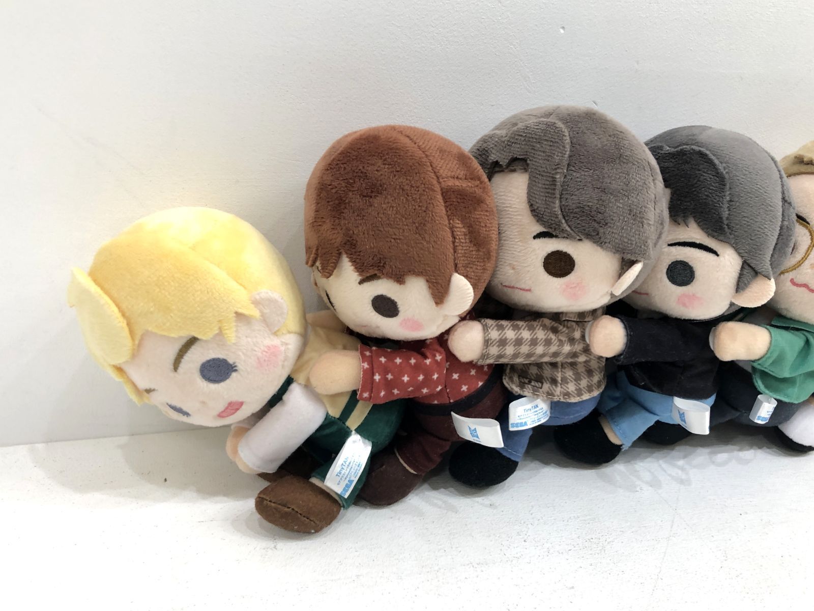 小牧店】TinyTAN Dynamite モアプラス くっつきぬいぐるみ コンプ