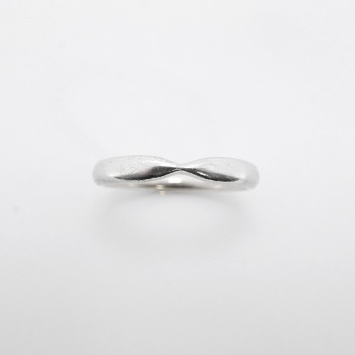 ティファニー ハーモニー ウェディング プラチナリング Pt950 19号弱 ティファニー ハーモニー ウェディング バンド プラチナリング 19号弱