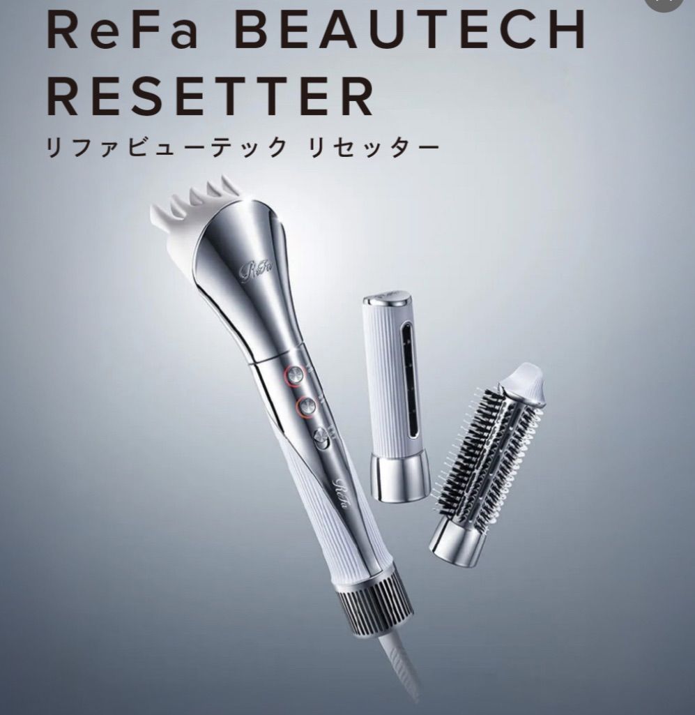 ✨ReFa BEAUTECH RESETTER リファリセッターホワイト✨ - メルカリ