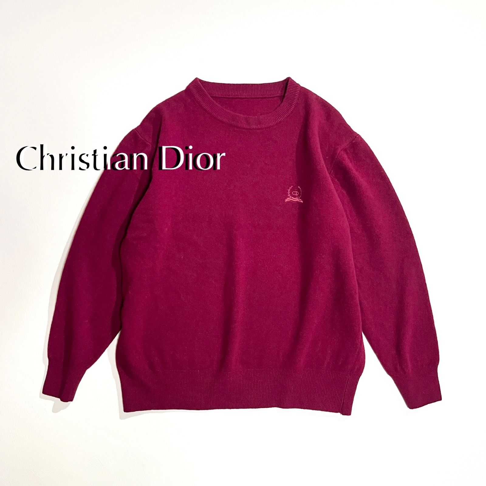 ck57a Christian Dior SPORTS クルーネック セーター ニット プル
