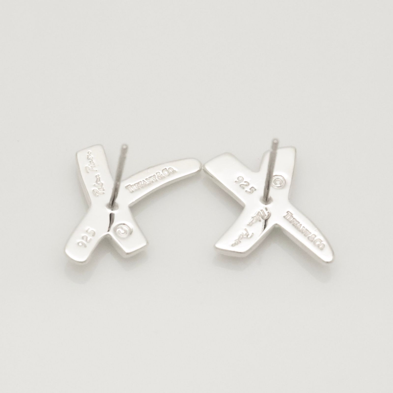 美品】ティファニー TIFFANY&Co. キス クロス パロマピカソ スタッド