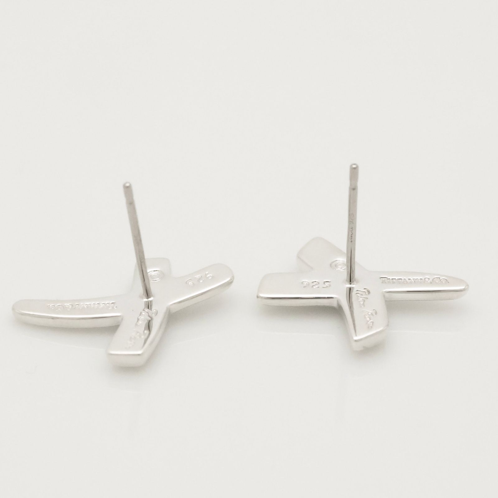 美品】ティファニー TIFFANY&Co. キス クロス パロマピカソ スタッド