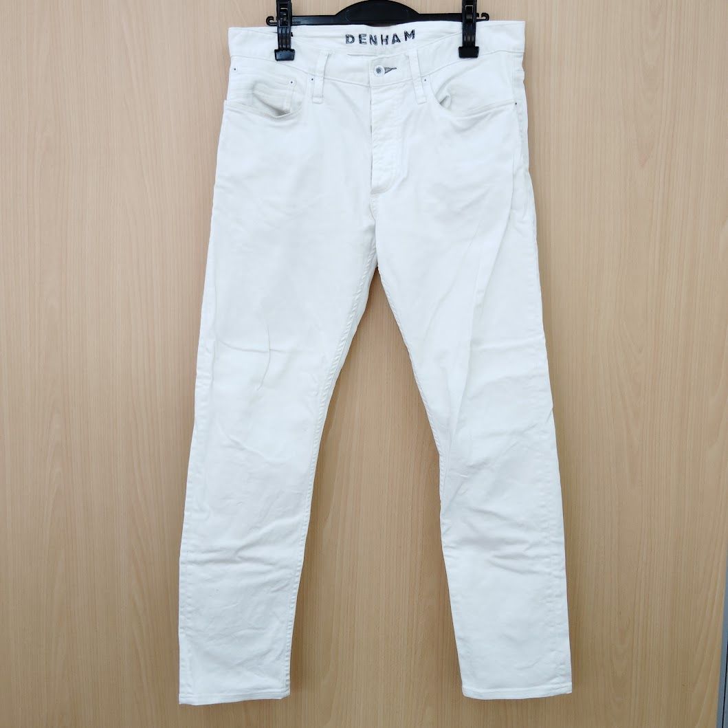 DENHAM RAZOR デンハム レイザー ホワイトデニム L/32 スリムフィット