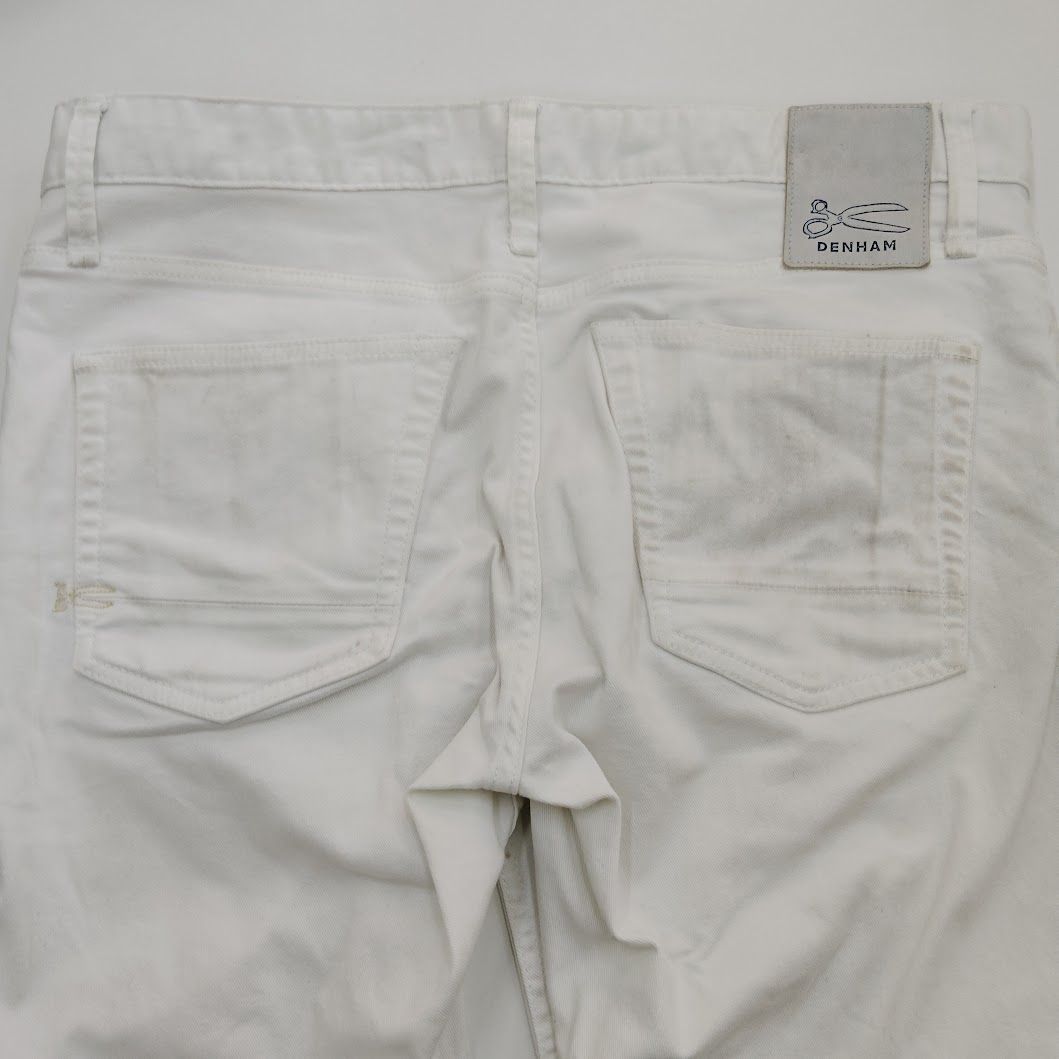 DENHAM RAZOR デンハム レイザー ホワイトデニム L/32 スリムフィット