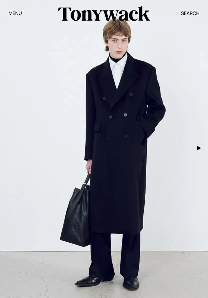 TONYWACK カシミア ダブルチェスターコート TONYWACK カシミア ダブルチェスターコート TONYWACK カシミア ダブル