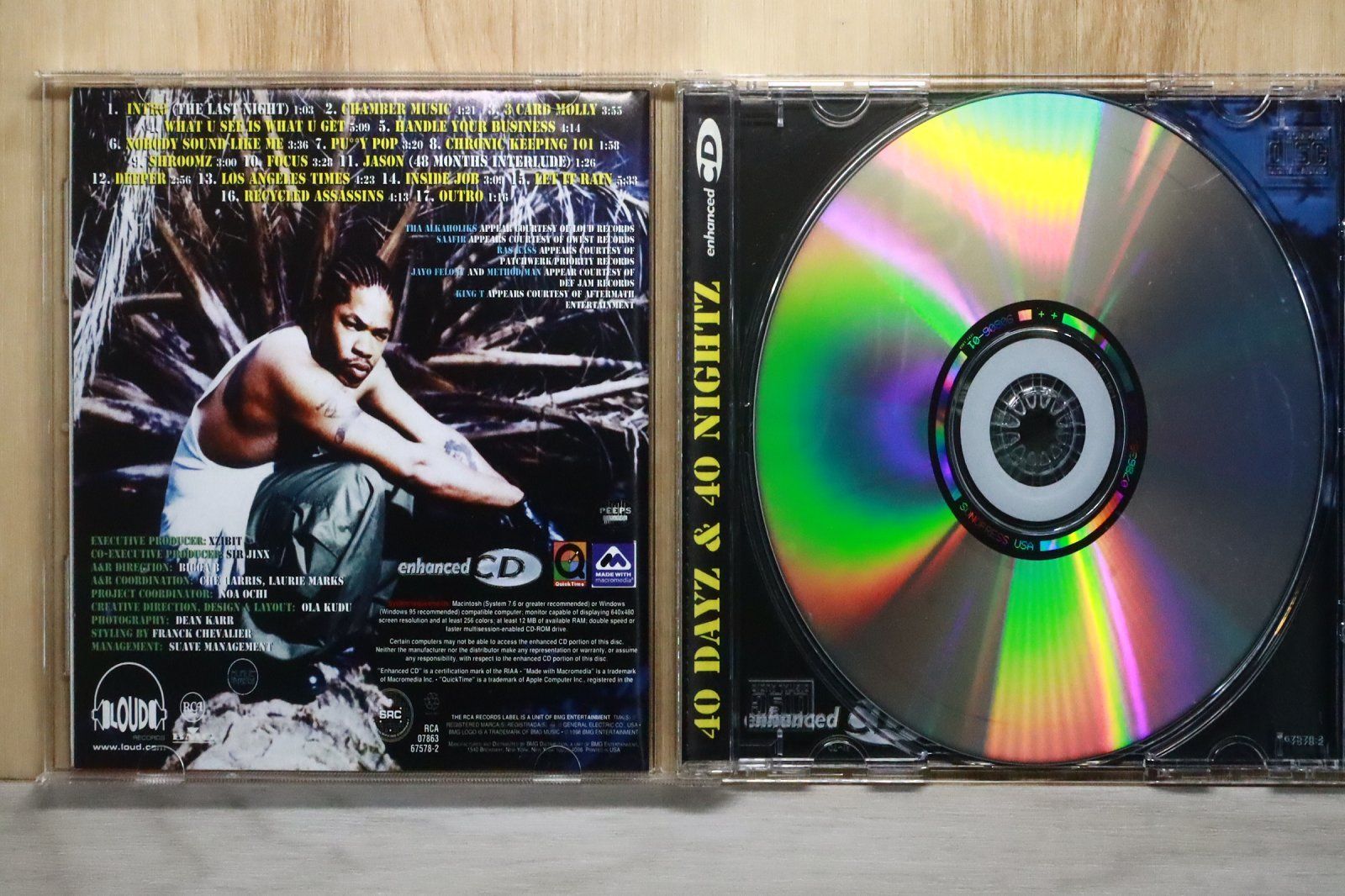 【専売品】CDなど 中古CD☆イグジビット/Xzibit□ 40 Dayz & 40 Nightz 【07863675782