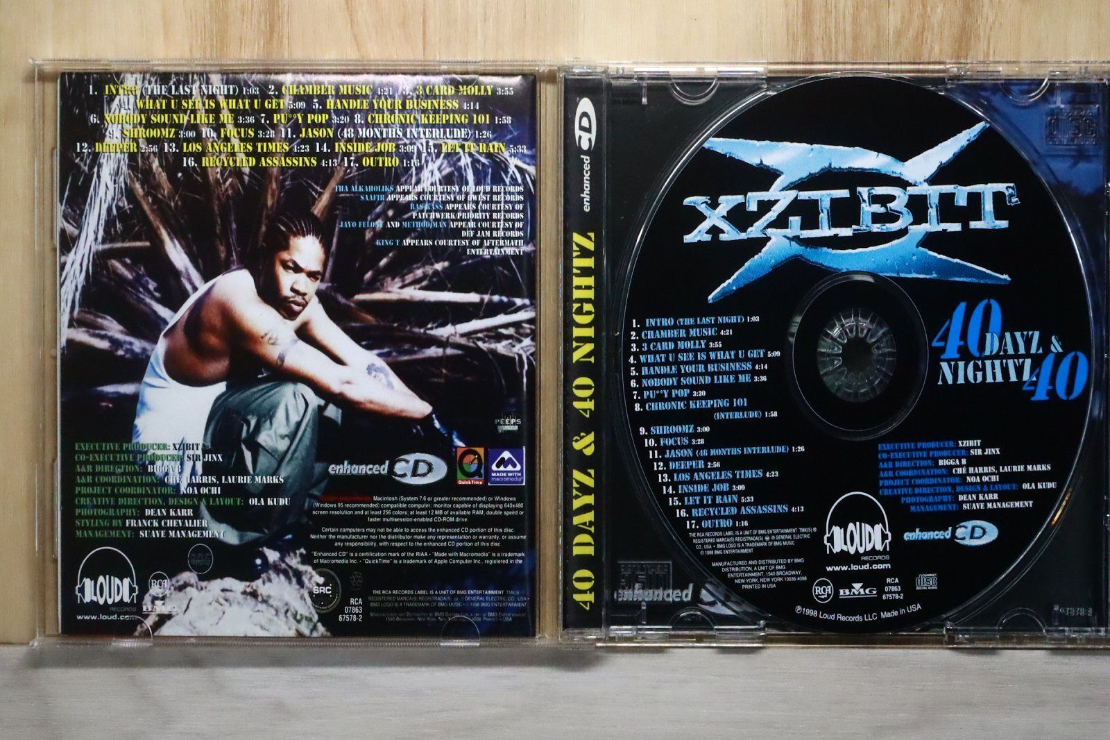 中古CD☆イグジビット/Xzibit□ 40 Dayz & 40 Nightz 【07863675782