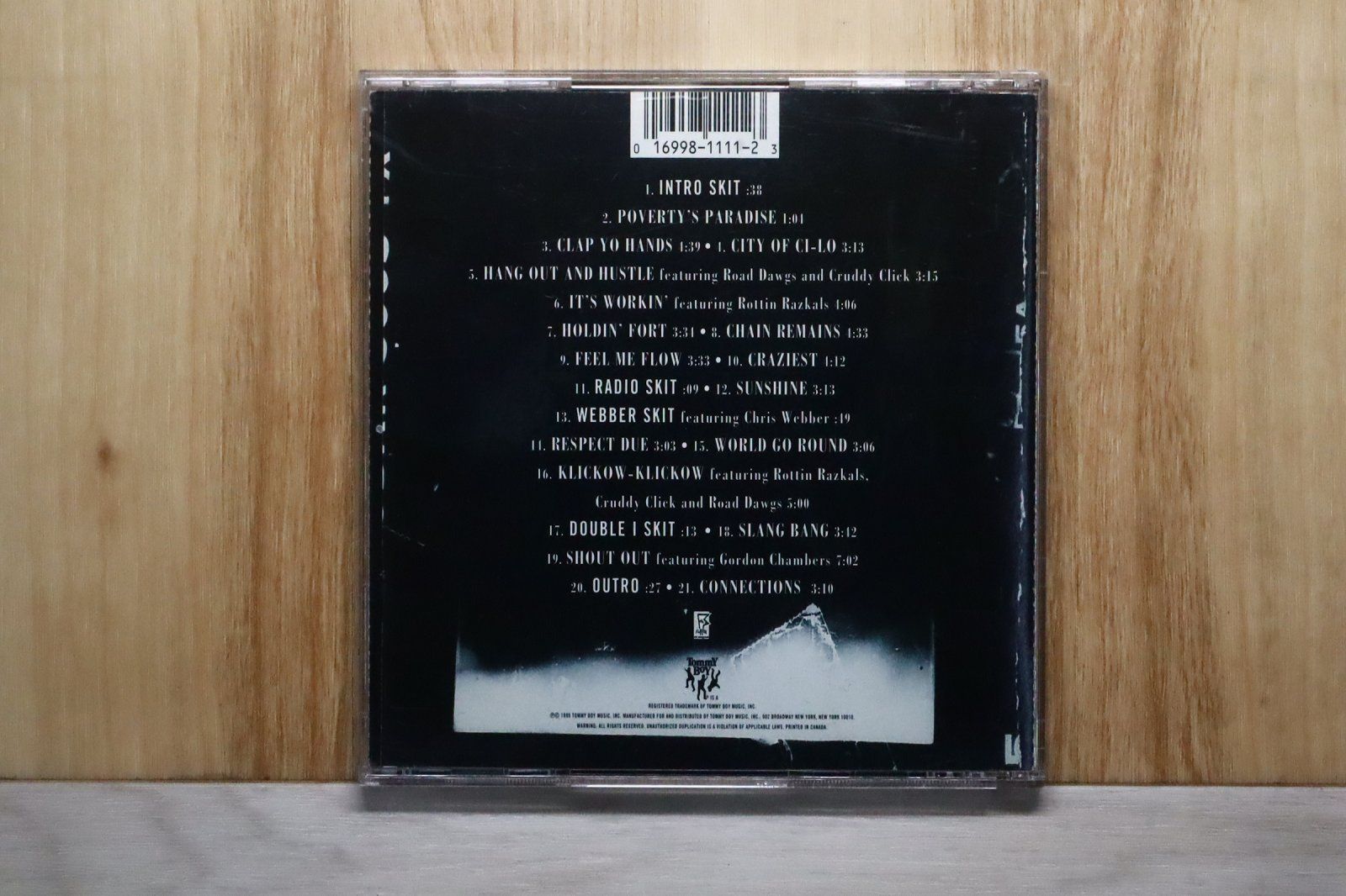 中古CD☆ノーティ・バイ・ネイチャー/Naughty by Nature□ Poverty's