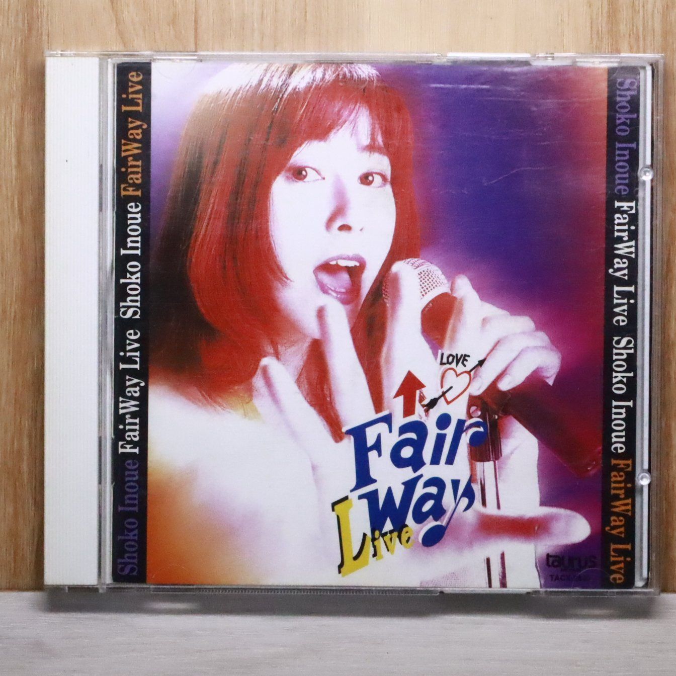 国内盤CD☆井上昌己/Shoko Inoue□ Fair Way Live 【TACX2440