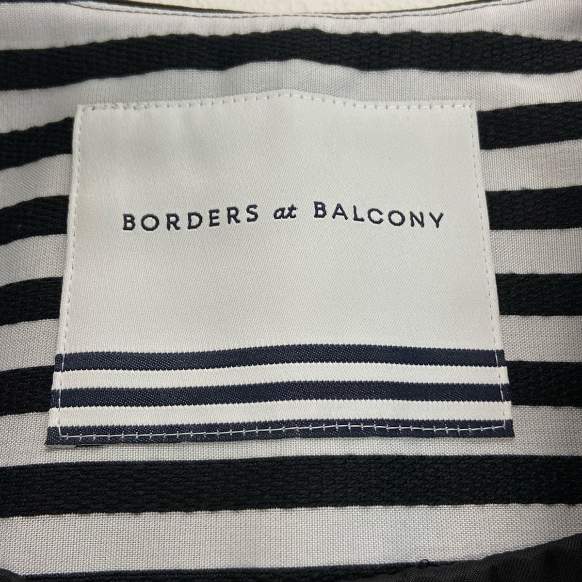 ボーダーズアットバルコニー　ショルダーフリルデニムジャケット サイズ38 BORDERS at BALCONY(ボーダーズアットバルコニー) ジャケット サイズ38