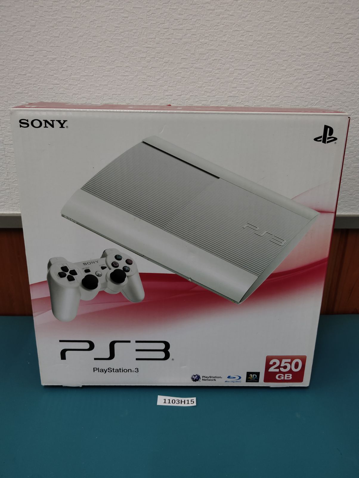 1103H15】 PlayStation 3 250GB 本体 コントローラー付き 外箱あり 