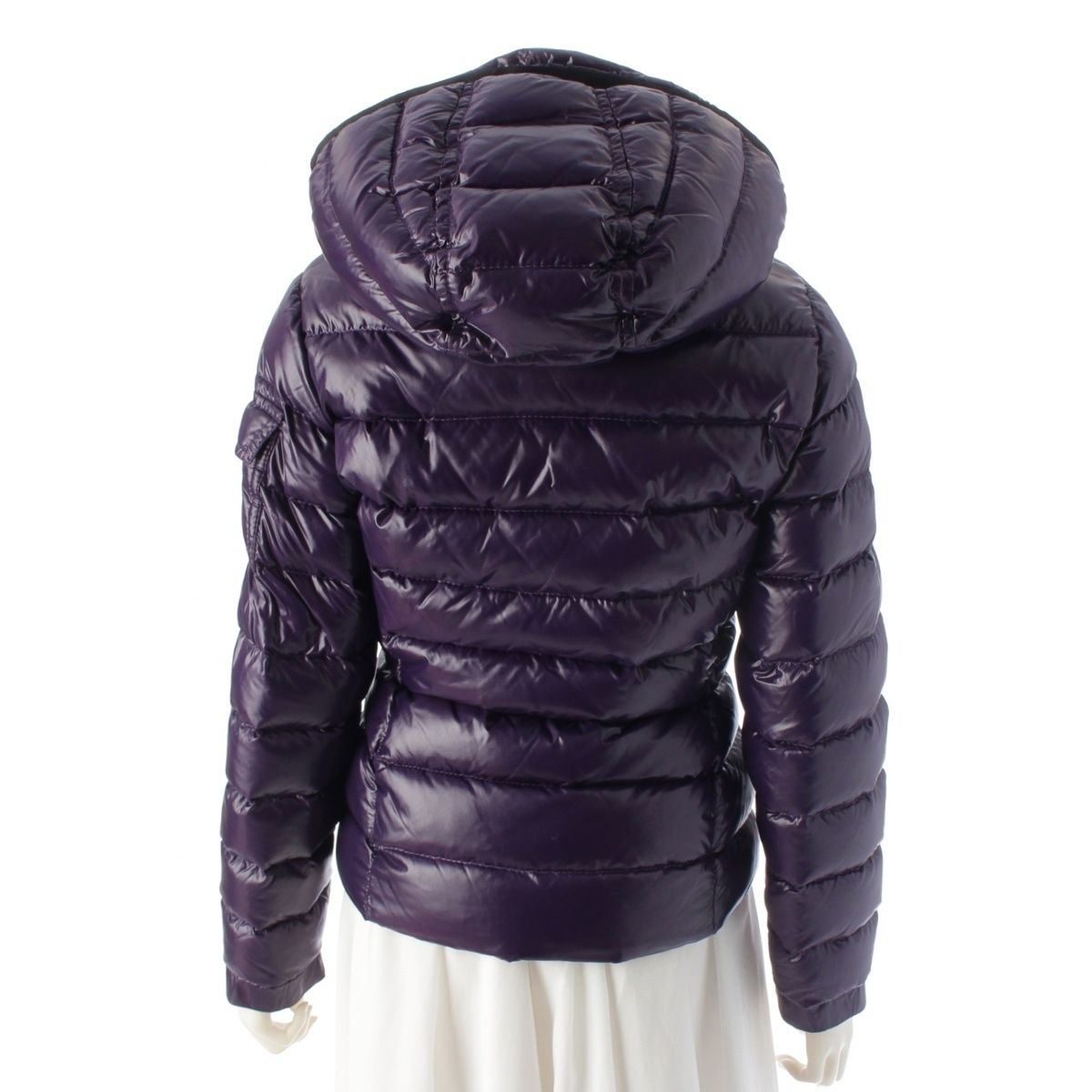 モンクレール BADY ナイロン ロゴワッペン フード付き ダウン