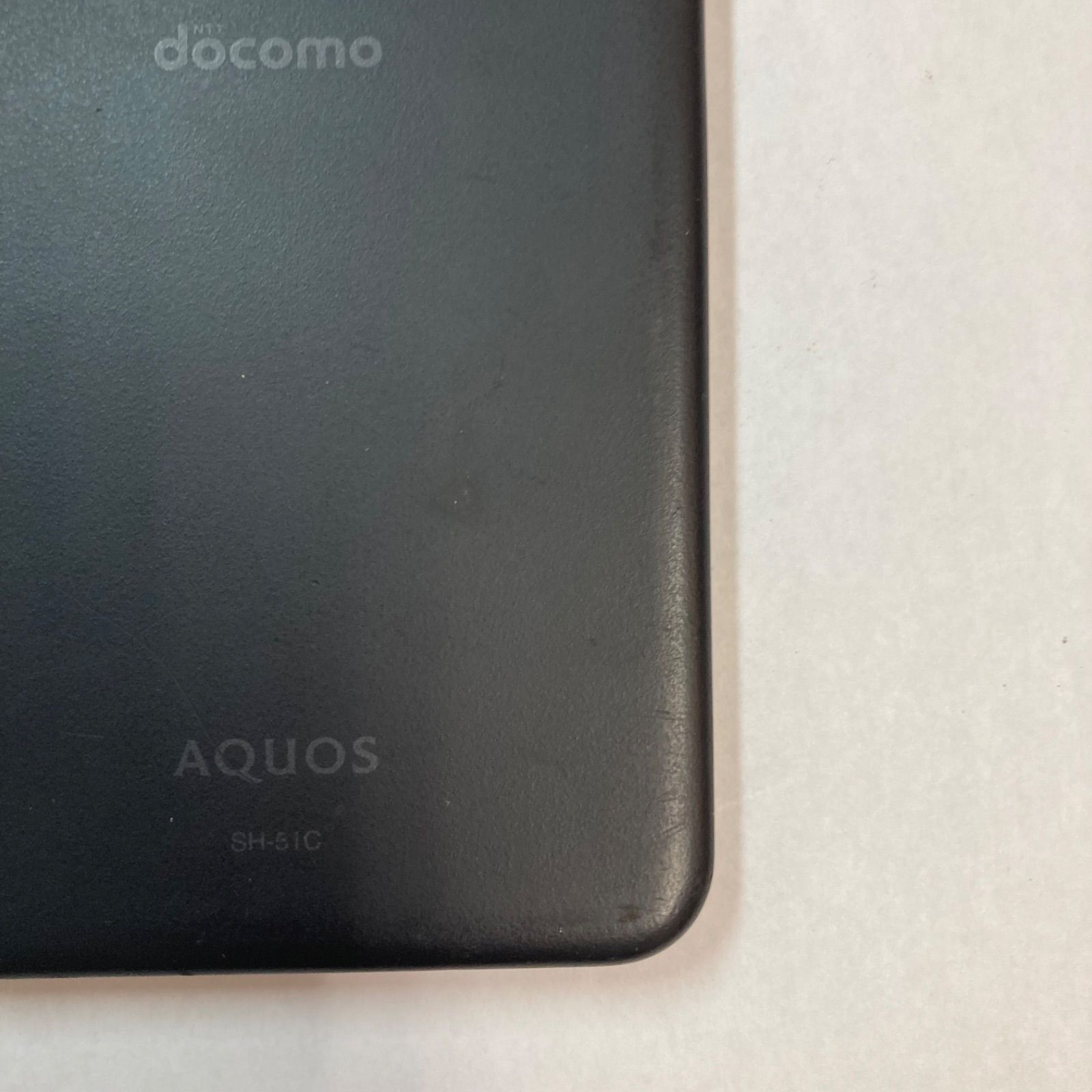 AQUOS wish2 SH-51C docomo アクオス ドコモ スマートフォン 黒 - メルカリ