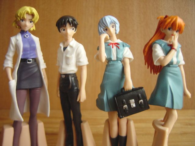 ○Fcp25Az エヴァン 新劇場版 EVANGELION04 貞本義行 全6種 全8個