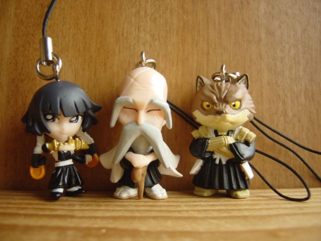 ○Ffr09AZ ブリーチマスコット護廷十三隊篇 其の参 全5種 -