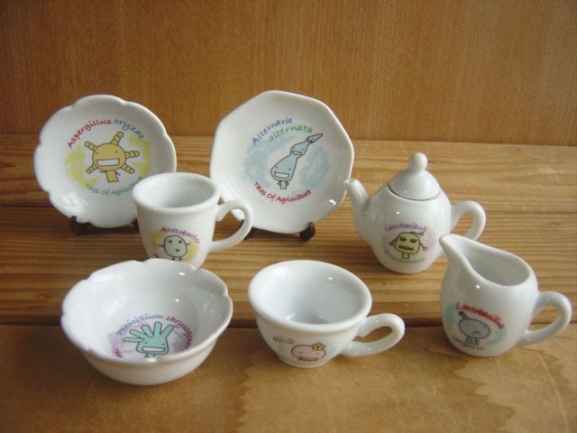 Fzi21AZもやしもんプチカトラリー全7種