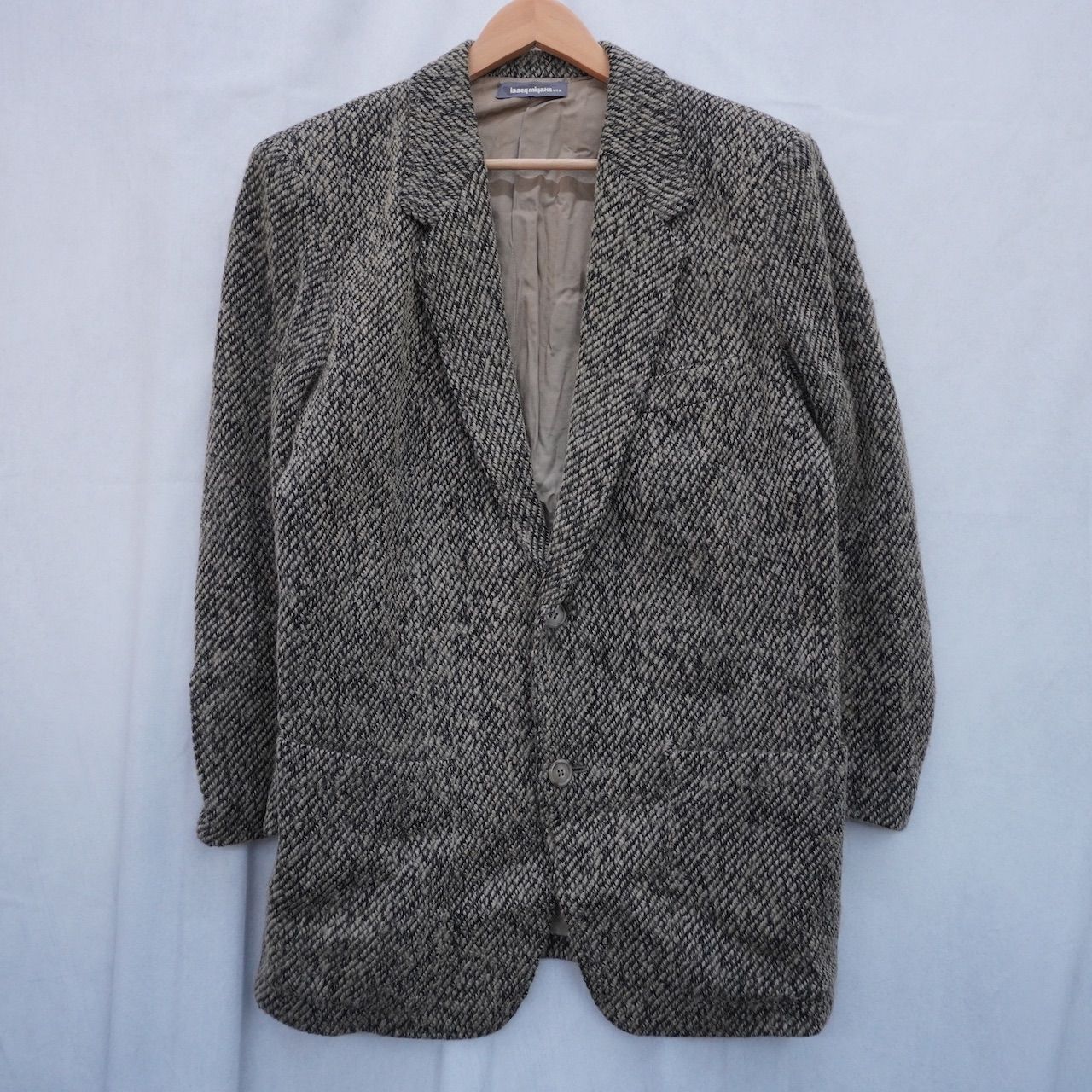 80s 90s ISSEY MIYAKE テーラード ジャケット シャツ 80s ヴィンテージ ISSEY MIYAKE テーラードジャケット - メルカリ