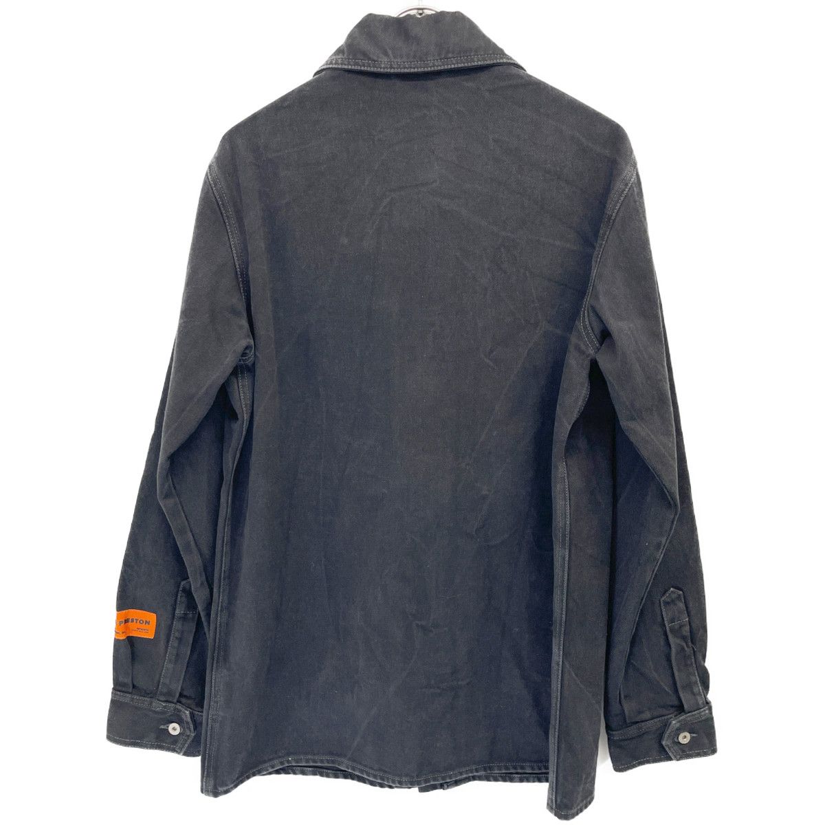 HERON PRESTON ヘロンプレストン デニムブルゾン アウター L 美品 H＆M×H2 heron preston 24SSHERONPRESTONデニムジャケット ブルー