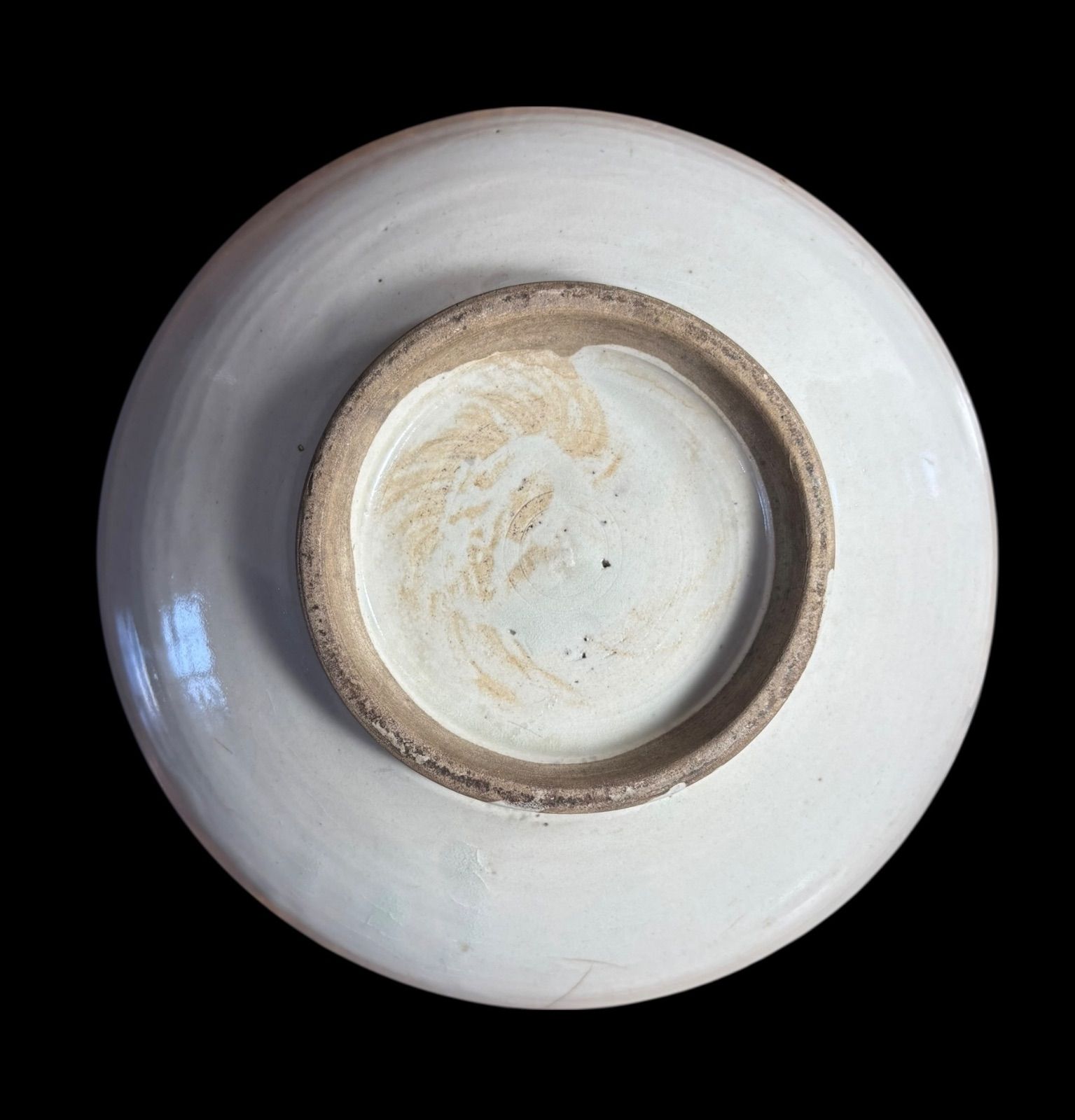 時代物 菓子鉢 色絵 共箱 鉢 陶器 旅館 和食器 明治 骨董品