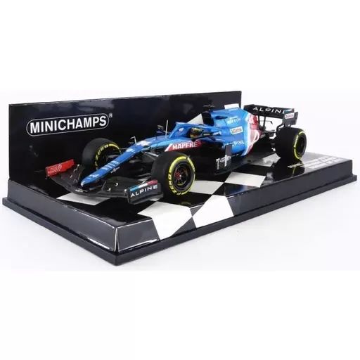 中古】ミニカー 1/43 アルピーヌF1チーム A521 フェルナンド・アロンソ